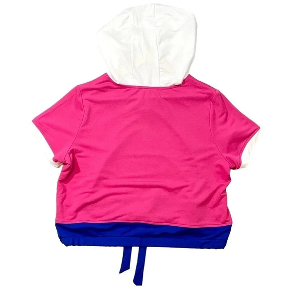 Tommy Hilfiger Sport Hooded Cropped Plus Size Top - Picture 5 of 5